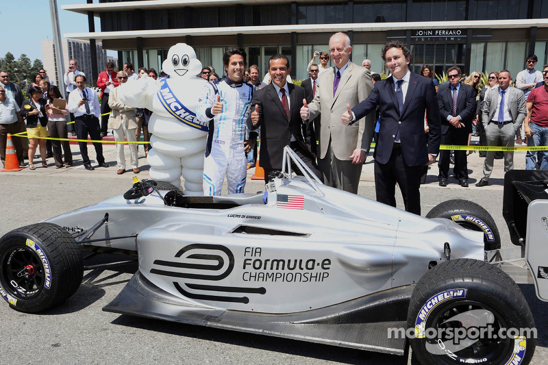 Apresentação da Formula E em Los Angeles