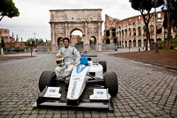 Test driver Lucas di Grassi, presentazione di Roma della Formula E