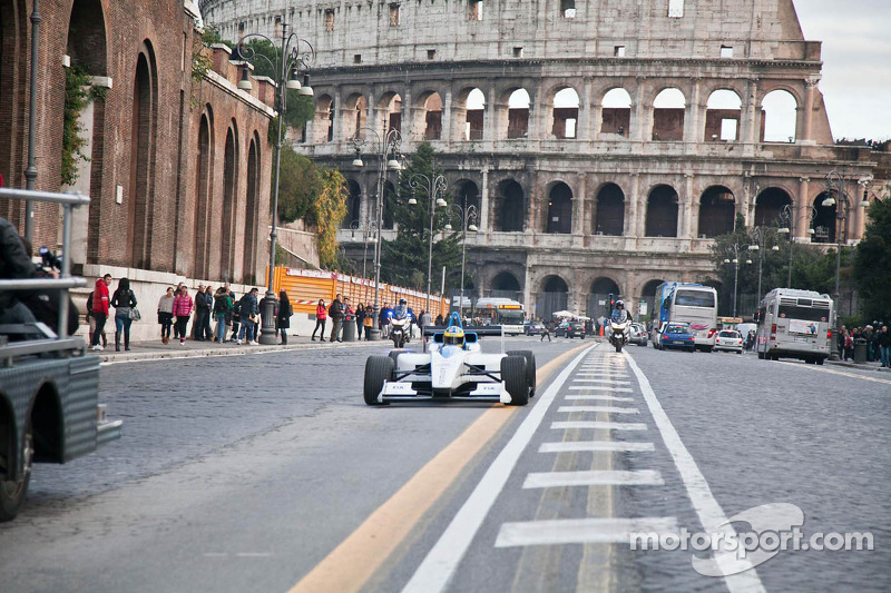 Testrijder Lucas di Grassi, Formula E Rome presentatie