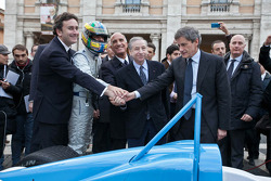 Formula E, presentazione a Roma