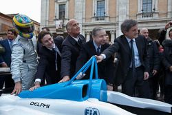 Presentazione dell' ePrix di Formula E di Roma