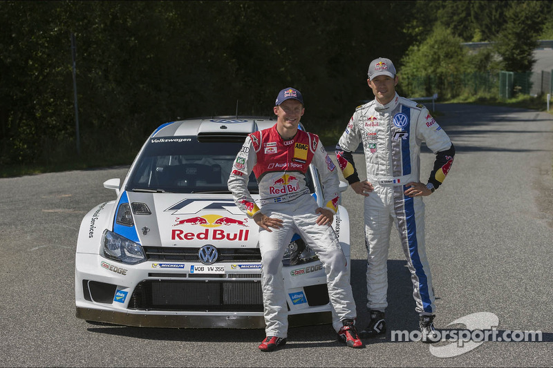 Mattias Ekström e Sébastien Ogier