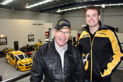 Four-times Bathurst 1000 winner Allan and his son James Moffat