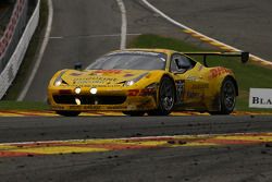 #53 Sport Garage Ferrari 458 Italia: Beniamino Caccia, J_¬©r_¬me Delmay, Gilles Duqueine, Philippe Marie