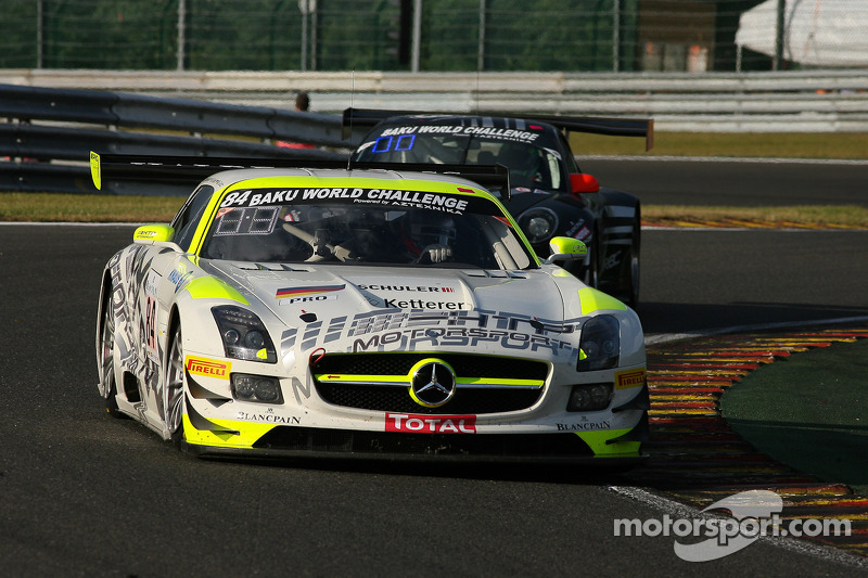 #84 HTP Motorsport Mercedes SLS AMG GT3: Bernd Schneider, Maximilian Buhk, Maximilian Götz