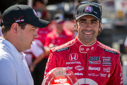 Dario Franchitti on the pole
