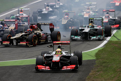 Start, race, Sergio Perez, McLaren Mercedes