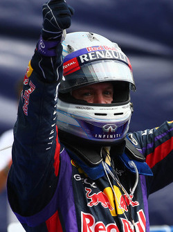 1st place Sebastian Vettel, Red Bull Racing