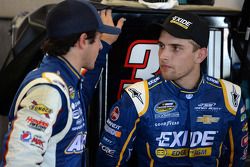 Chase Elliott and James Buescher