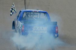 Race winner James Buescher