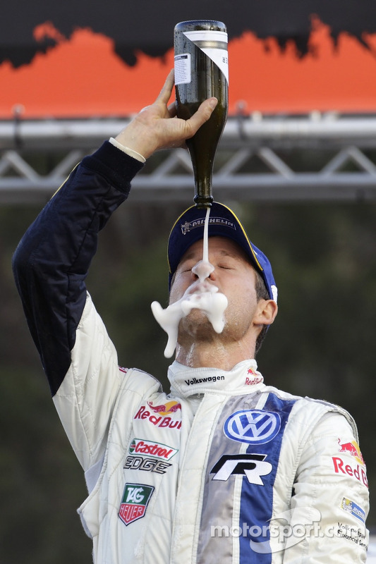 Winner Sébastien Ogier, Volkswagen Motorsport