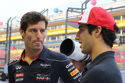 Mark Webber, Red Bull Racing ve Daniel Ricciardo, Scuderia Toro Rosso