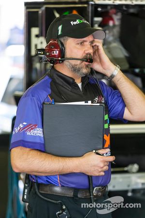 Darian Grubb, crew chief for Denny Hamlin