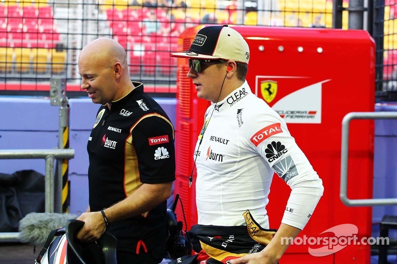 Kimi Raikkonen, Lotus F1 Team com Mark Arnall, Personal Trainer