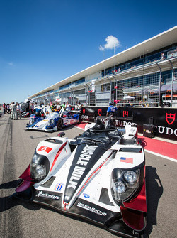 Pole winner #6 Muscle Milk Pickett Racing HPD ARX-03c HPD