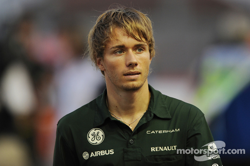 Charles Pic, Caterham on the drivers parade