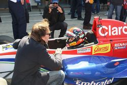 Pietro Fittipaldi et Emerson Fittipaldi