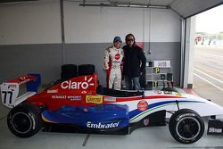 Pietro Fittipaldi, with Emerson Fittipaldi