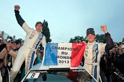 2013 kampioenen Sébastien Ogier en Julien Ingrassia, Volkswagen Polo WRC, Volkswagen Motorsport