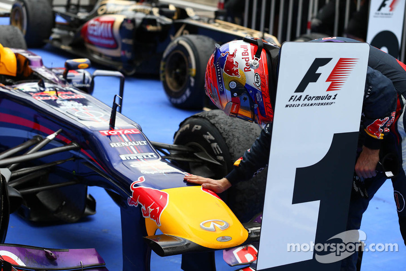 1st place Sebastian Vettel, Red Bull Racing