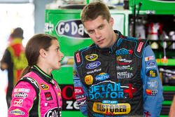 Danica Patrick and David Ragan