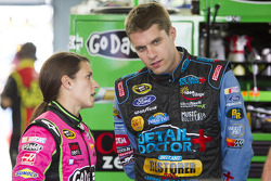 Danica Patrick and David Ragan