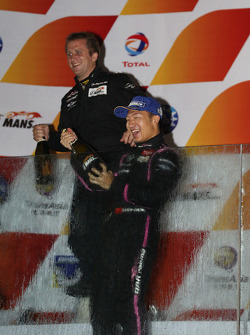 Podium: winner David Cheng