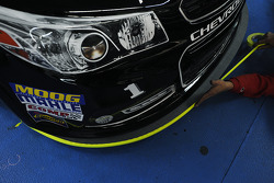 New front splitter on the Earnhardt Ganassi Racing Chevrolet