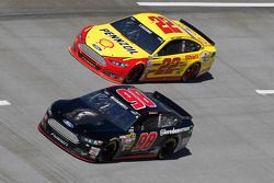 Michael McDowell and Joey Logano