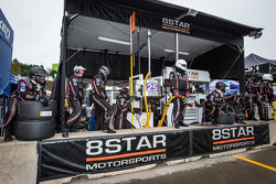 8Star Motorsports team members ready for pit stop