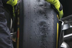 Pirelli tires, McLaren Mercedes