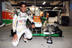 Jehan Daruvala, Sahara Force India Academy Driver, winner of the British KF3 Karting Championship