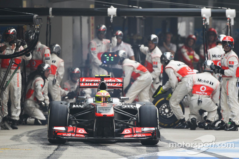 Su mejor actuación en McLaren 2013