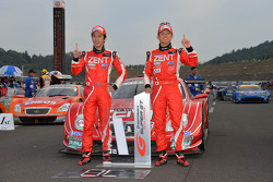 GT500 champions Yuji Tachikawa, Kohei Hirate