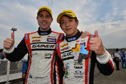 GT300 winners Katsuyuki Hiranaka, Bjorn Wirdheim