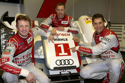 2013 World Champions Loic Duval, Tom Kristensen, Allan McNish