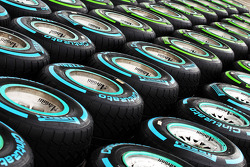 Wet Pirelli tyres