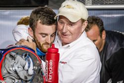 Championship victory lane: NASCAR Nationwide Series 2013 champion Austin Dillon celebrates with Rich