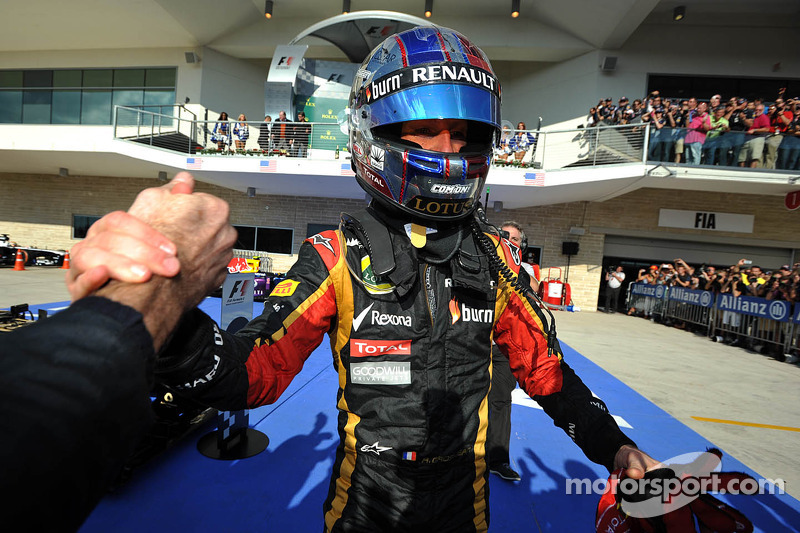 GP des États-Unis 2013 (Lotus F1) : 2e