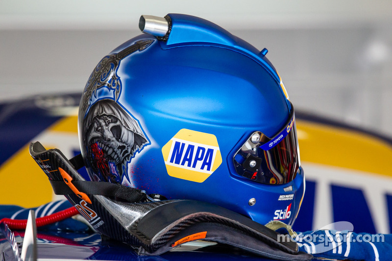 Helmet of Martin Truex Jr., Michael Waltrip Racing Toyota