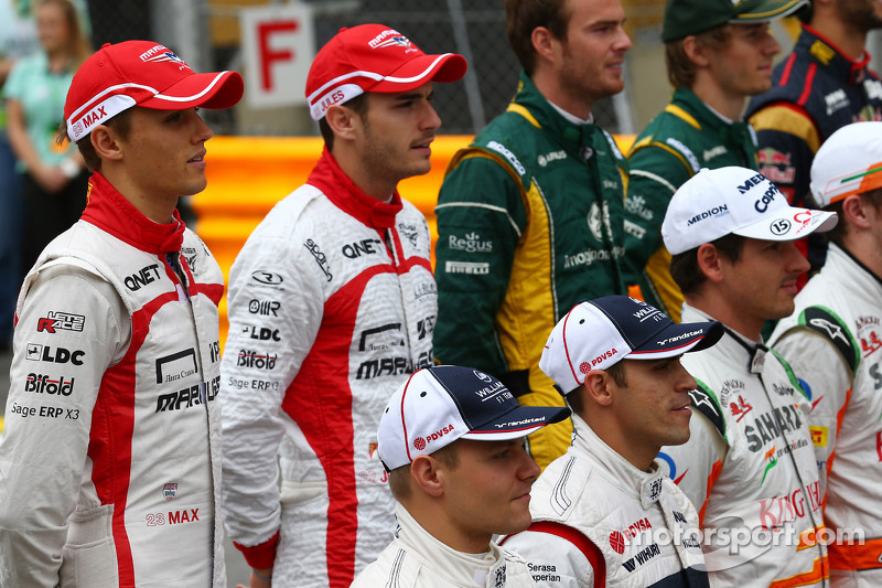 El primer compañero de Bianchi como titular en F1