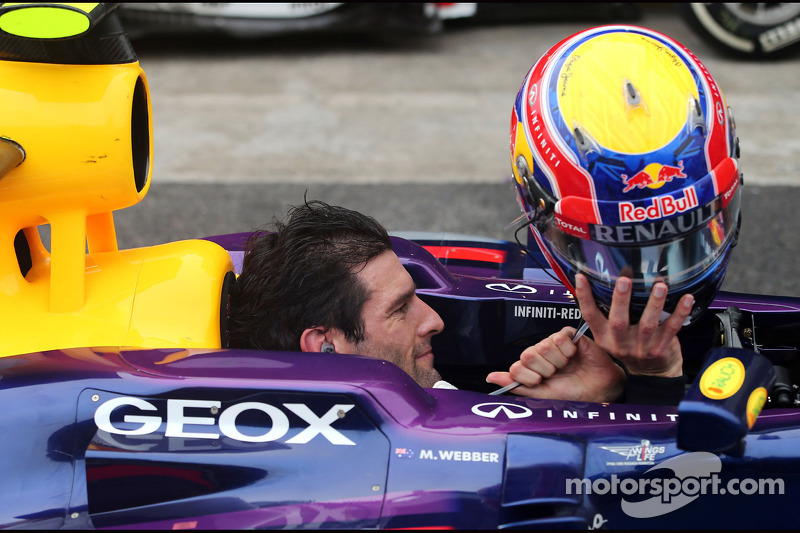 segundo colocado Mark Webber, Red Bull Racing