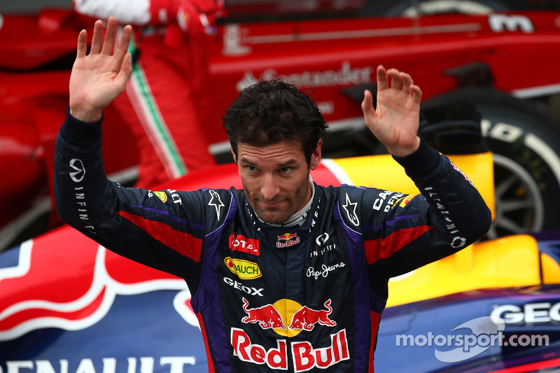 2nd place Mark Webber, Red Bull Racing