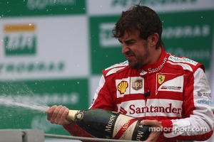 3rd place Fernando Alonso, Ferrari F138