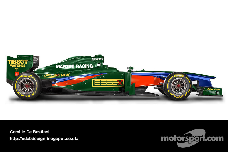 Formel-1-Auto im Retrodesign: Lotus 1979