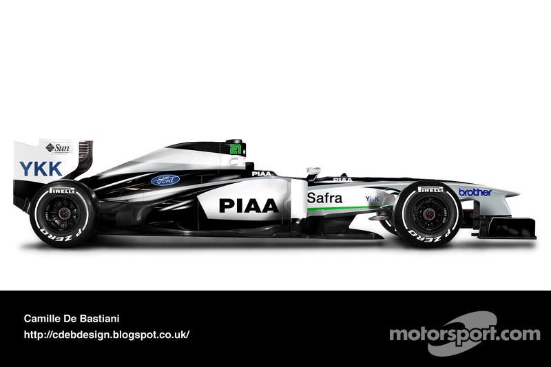 Carro de F1 retrô - Tyrrell 1998