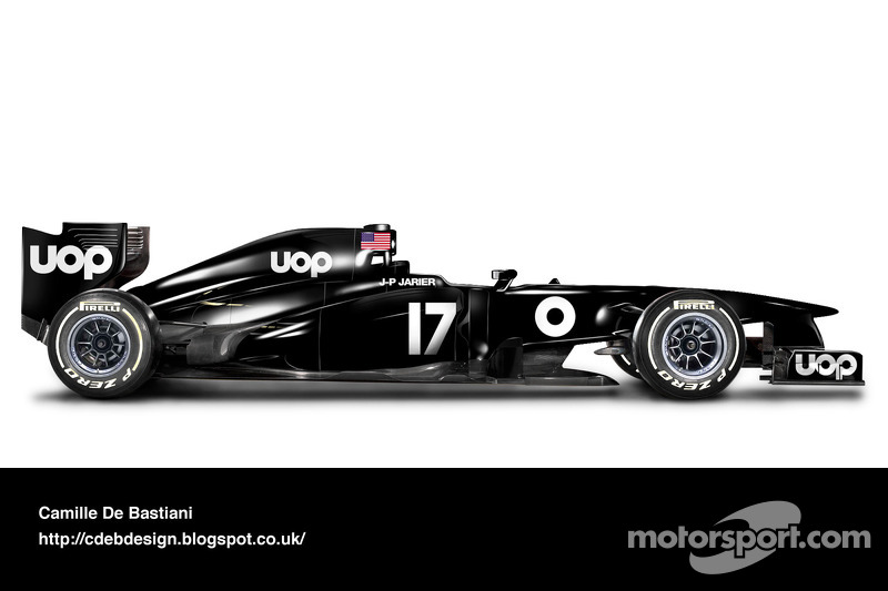 Carro de F1 retrô - UOP Shadow 1975