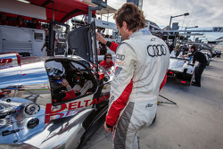 Markus Winkelhock and Katherine Legge discuss