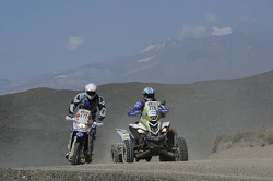 #177 Yamaha: Francesco Catanese and #276 Yamaha: Jeremias Ferioli
