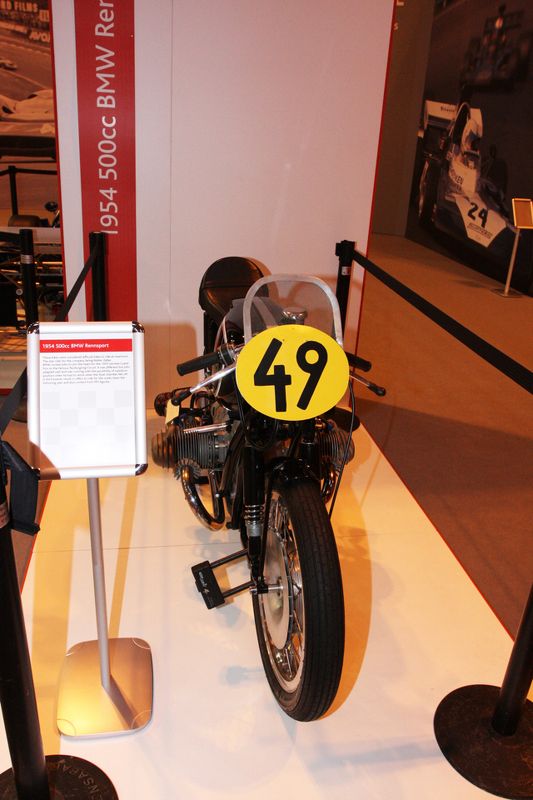 Colección John Surtees, moto 1954 Bmw 500cc